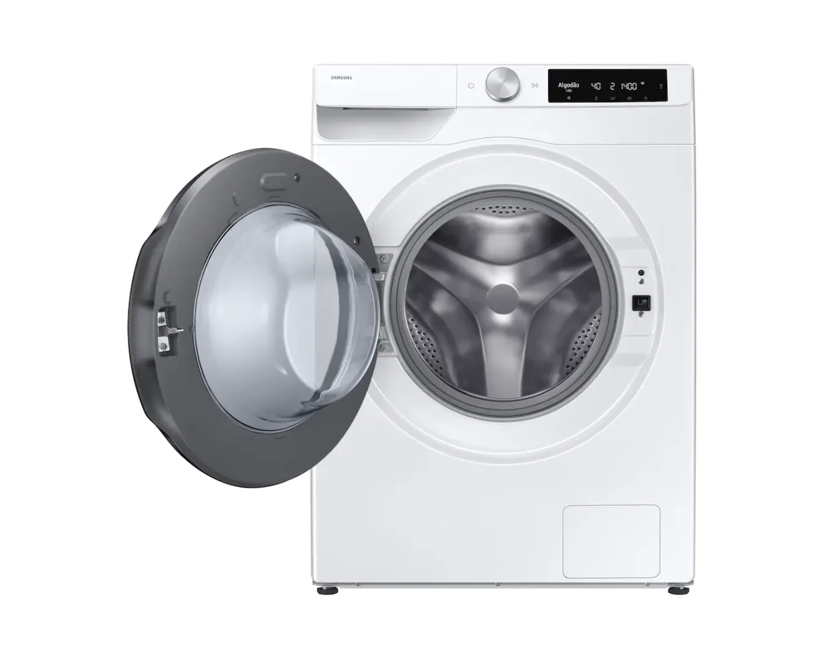 Visão frontal oficial da Samsung WD13FG