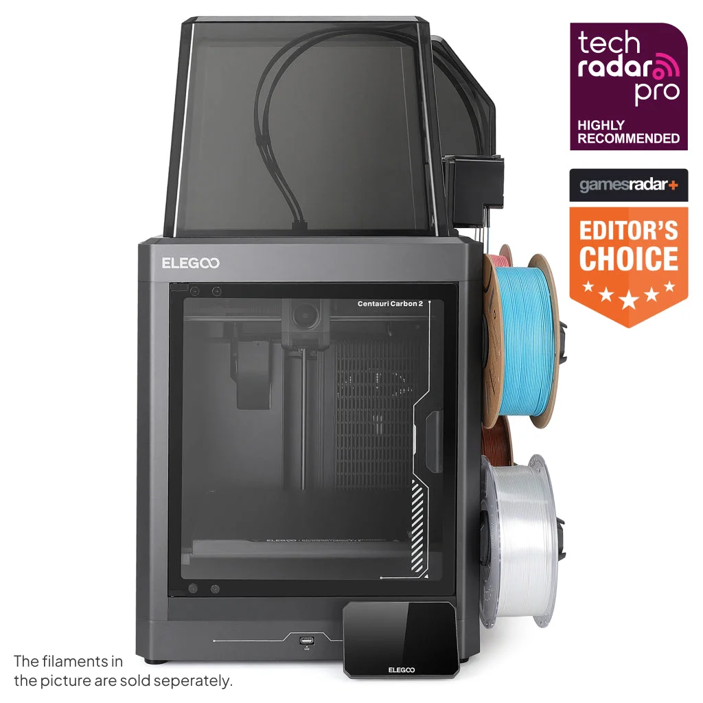 Impressora 3D ELEGOO Centauri Carbon 2 Combo em foto oficial de produto