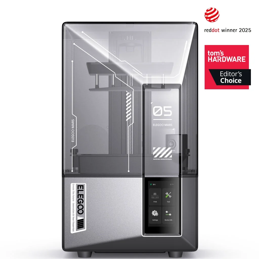 Impressora 3D de resina ELEGOO Mars 5 Ultra em foto oficial de produto